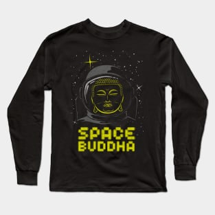 Space Buddha Long Sleeve T-Shirt